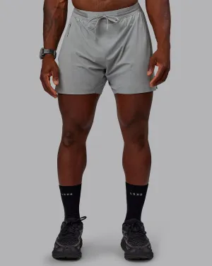 UltraAir 5 Lined Performance Short - Circular Grey
