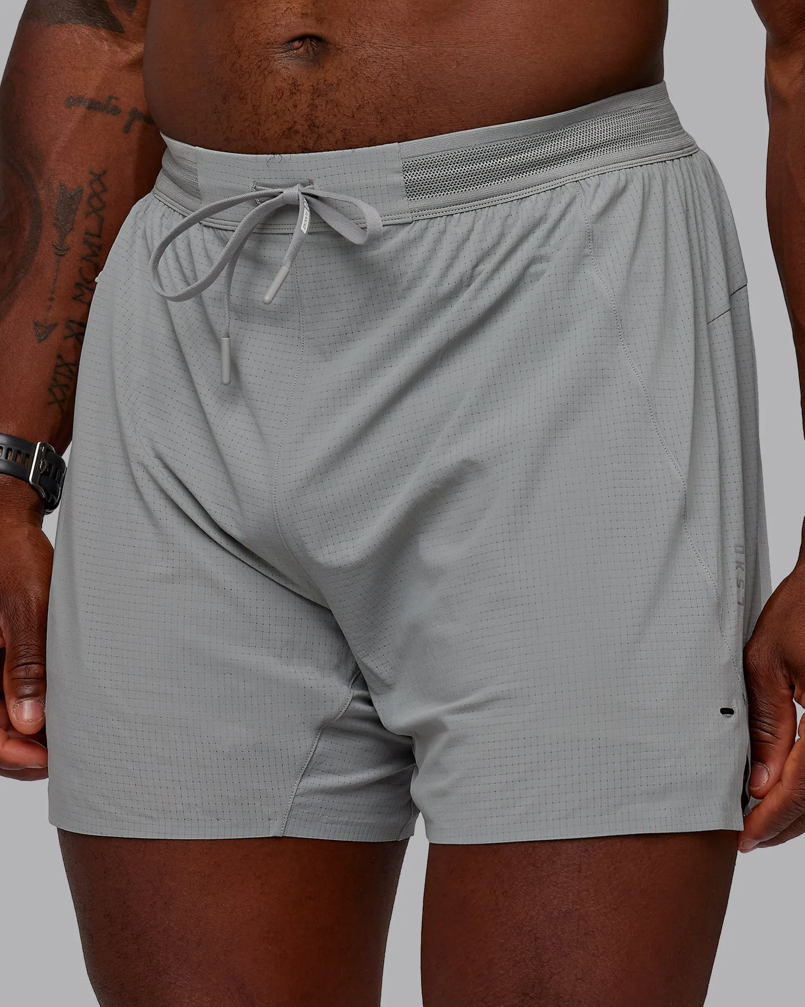 UltraAir 5 Lined Performance Short - Circular Grey