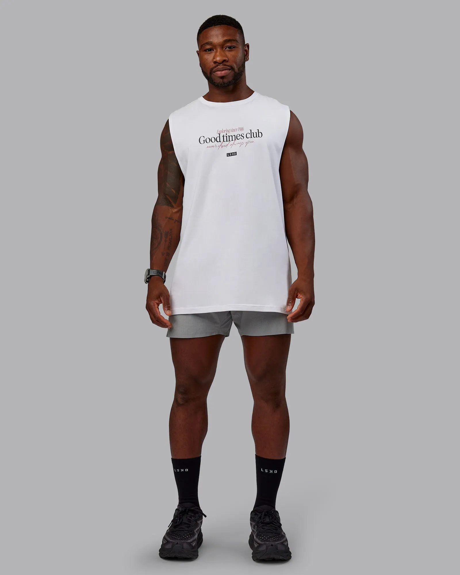 UltraAir 5 Lined Performance Short - Circular Grey
