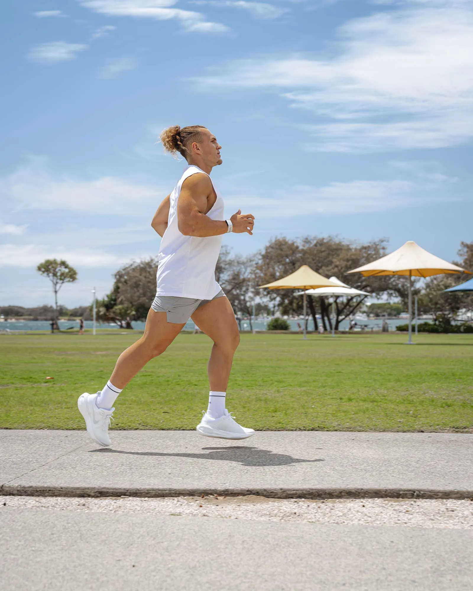 UltraAir 5 Lined Performance Short - Circular Grey
