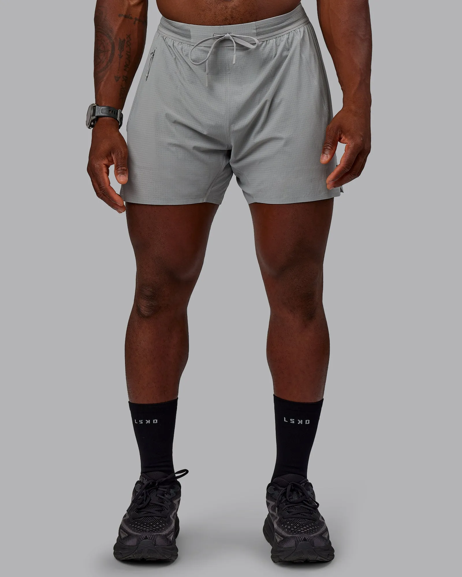 UltraAir 5 Lined Performance Short - Circular Grey