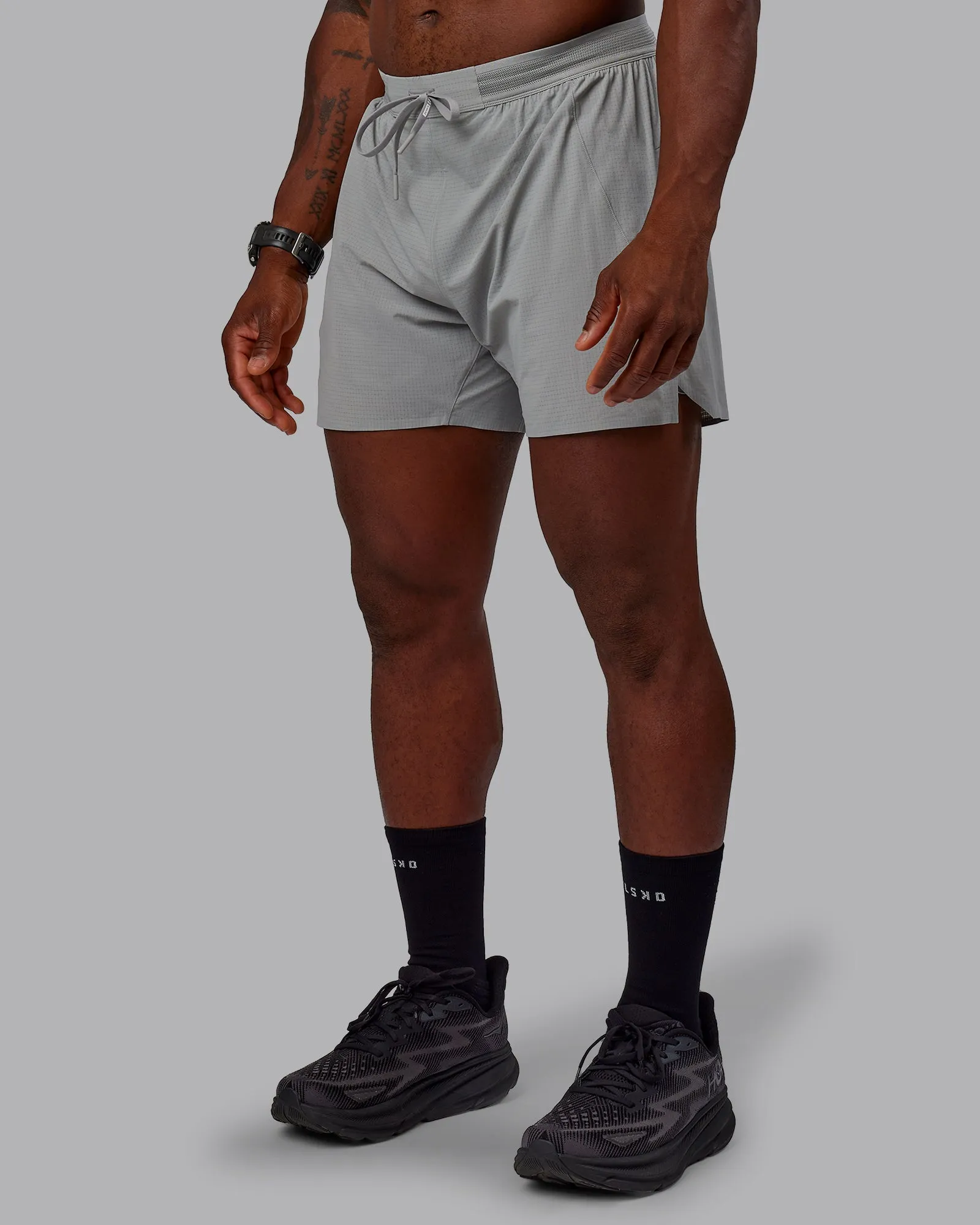 UltraAir 5 Lined Performance Short - Circular Grey