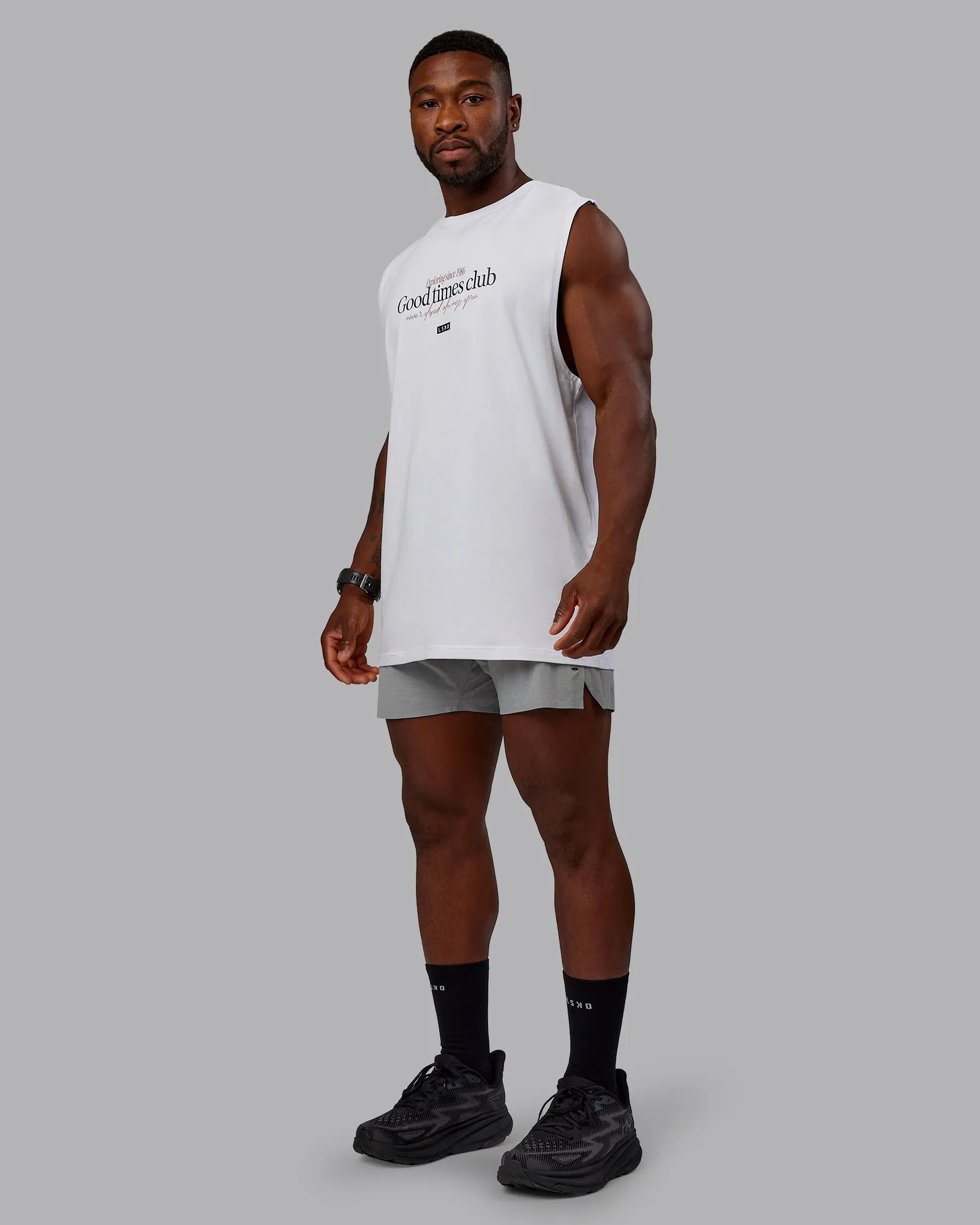 UltraAir 5 Lined Performance Short - Circular Grey