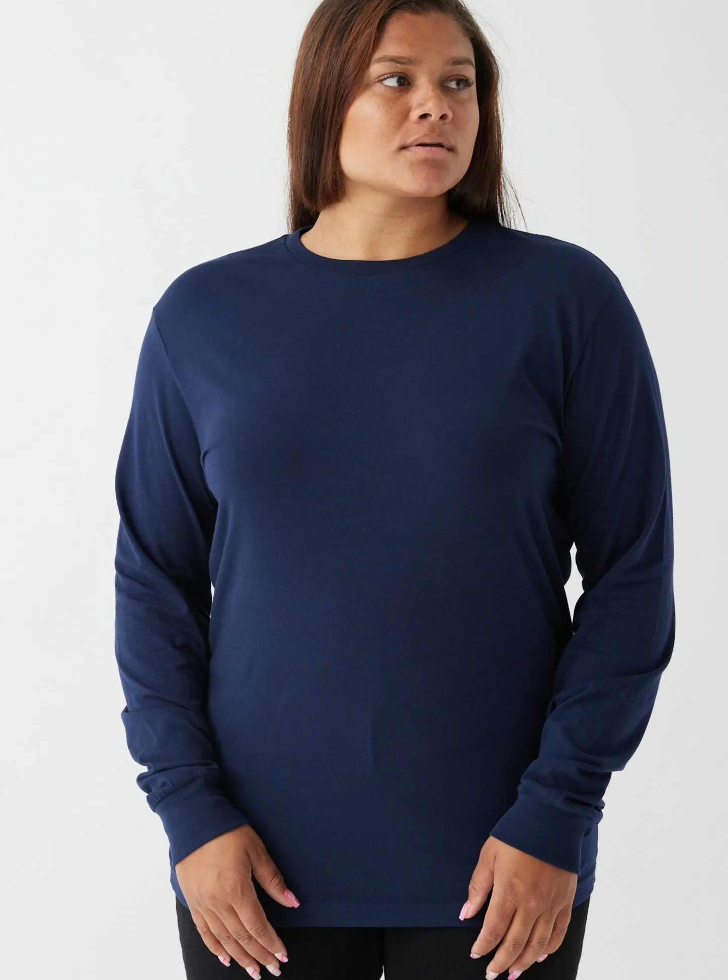 Unisex Long Sleeve - Navy