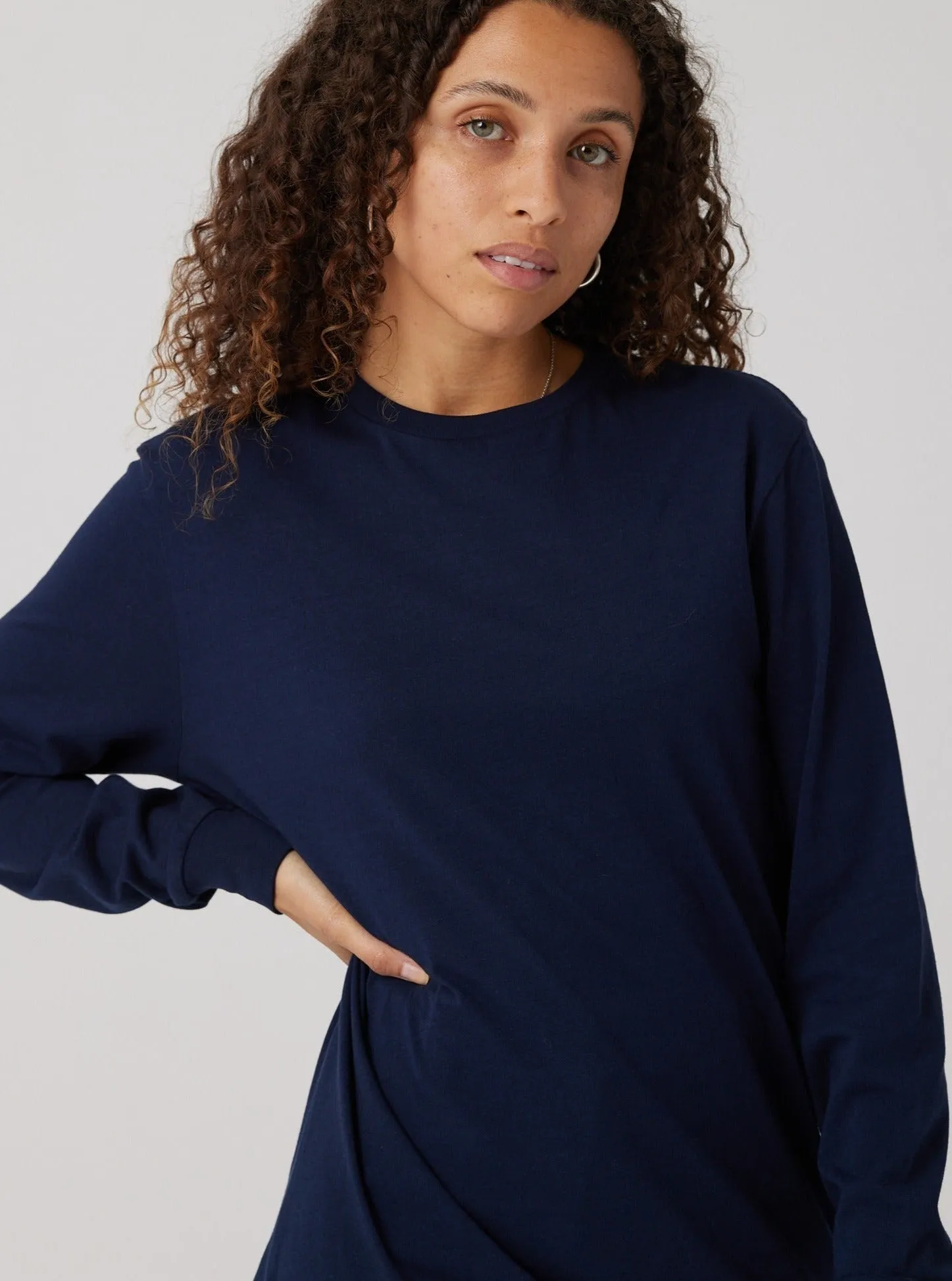 Unisex Long Sleeve - Navy