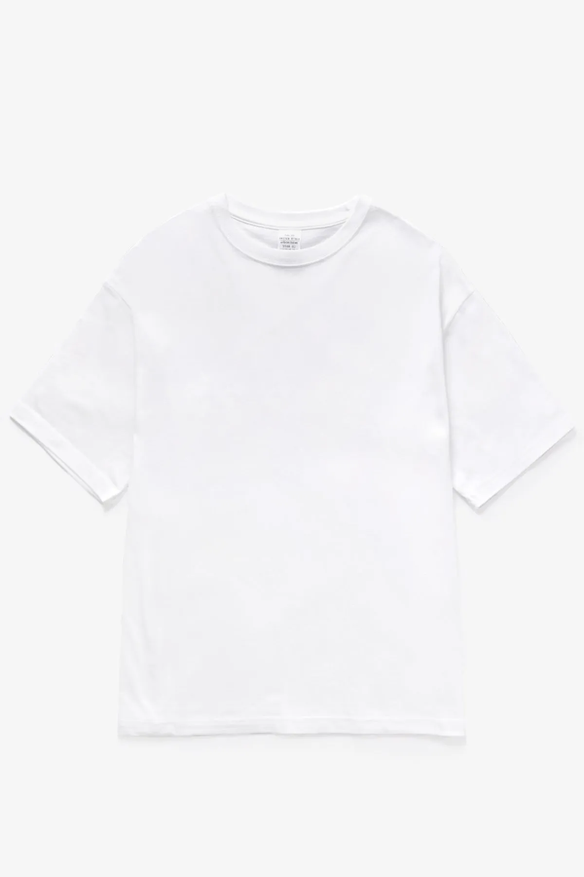United Athle - 5508 6oz Open End Heavyweight T-Shirt - White