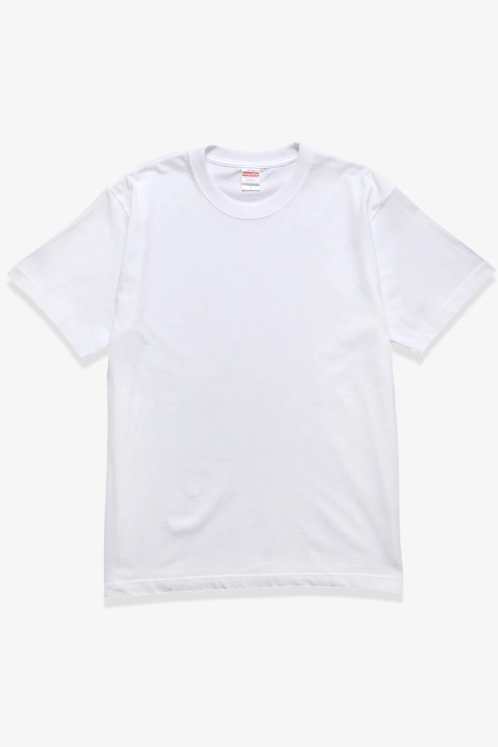 United Athle - 5942 6.2oz Premium T-Shirt - White