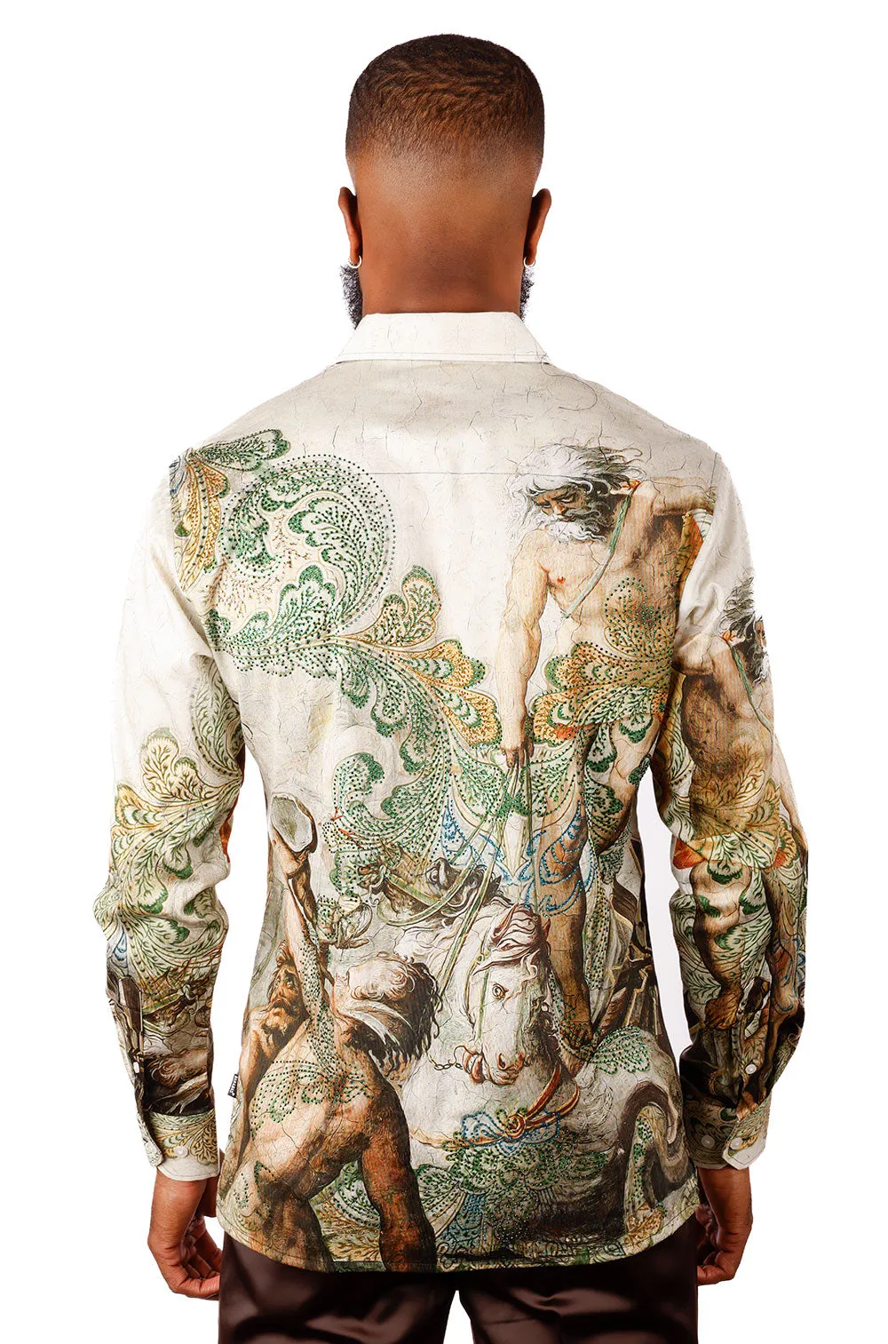 Universal Life Rhinestone Long Sleeve Shirt