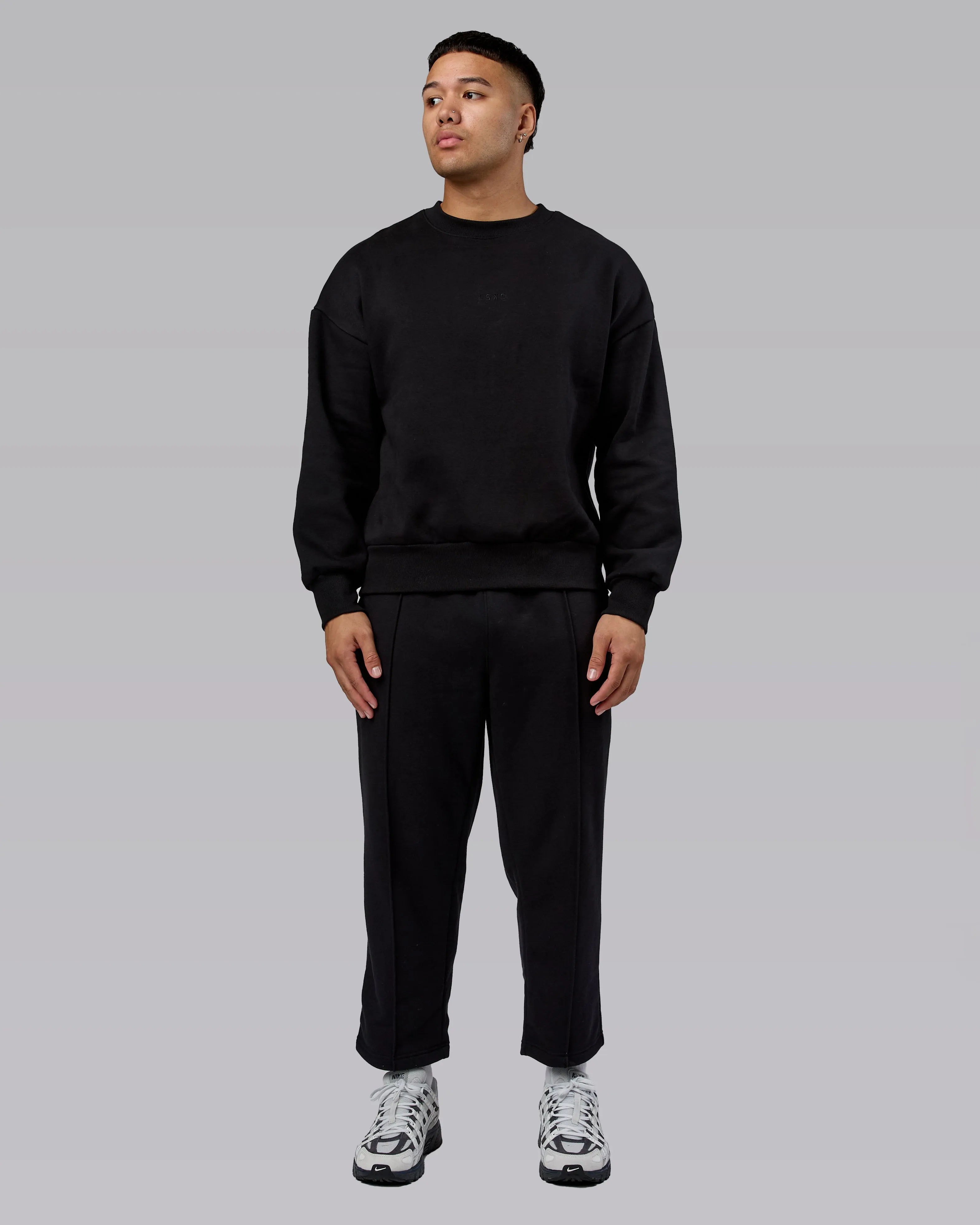 Urban Cropped Jogger - Black