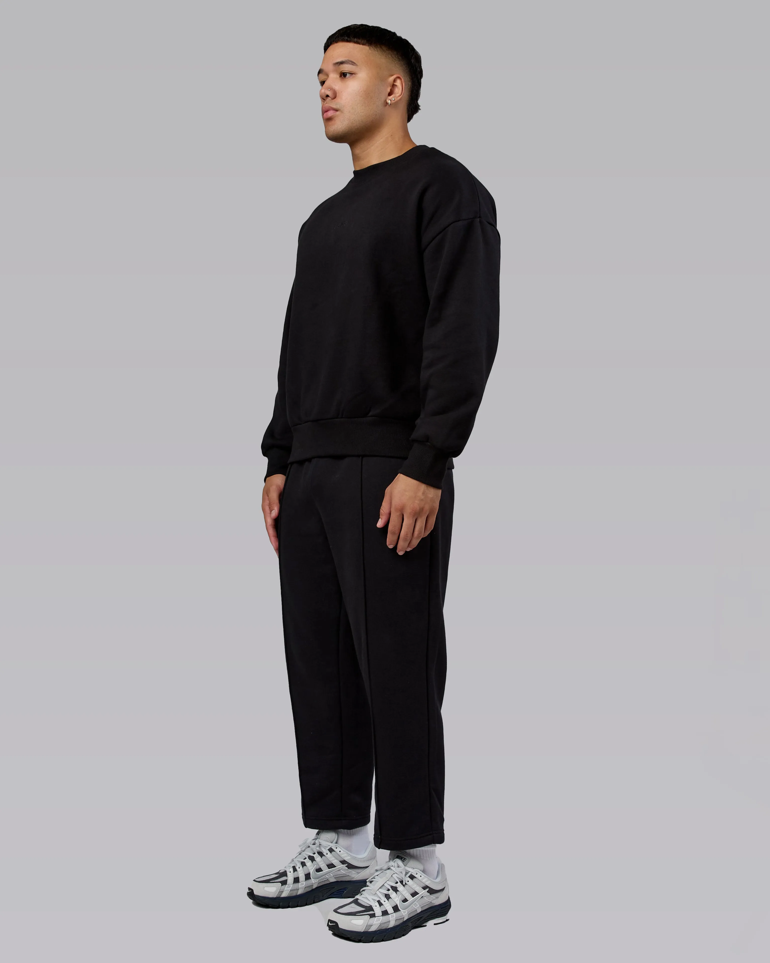 Urban Cropped Jogger - Black
