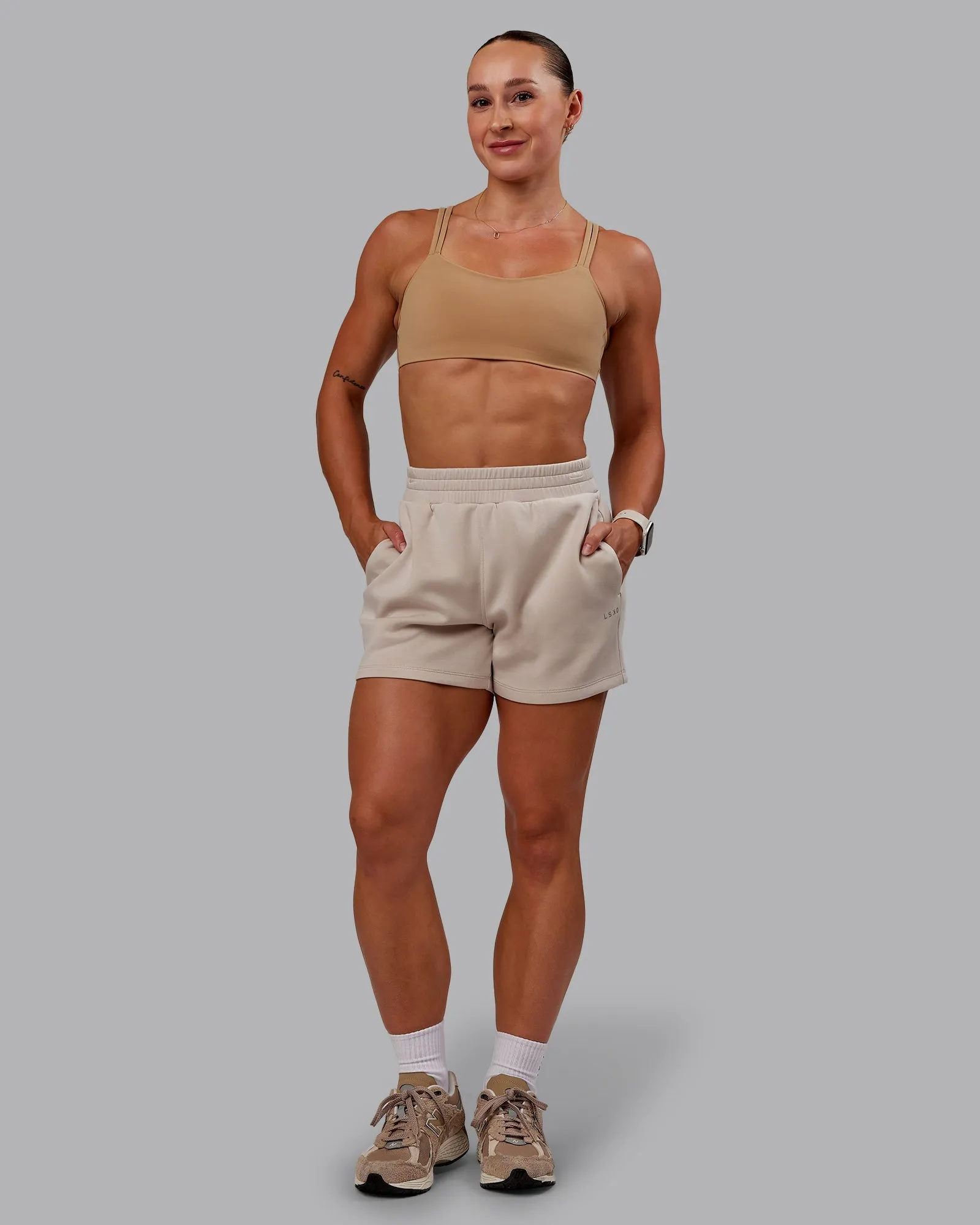 Vantage Sports Bra - Warm Smoke
