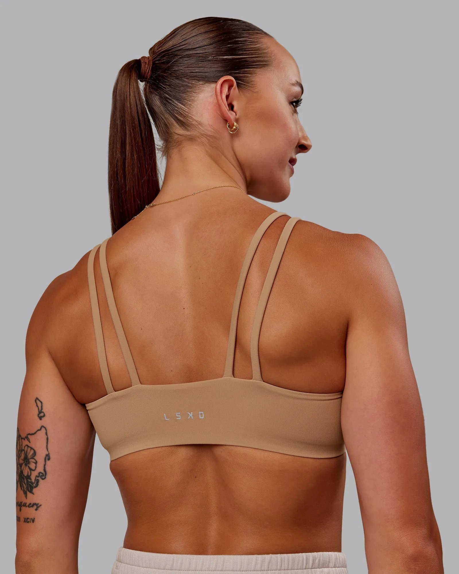 Vantage Sports Bra - Warm Smoke