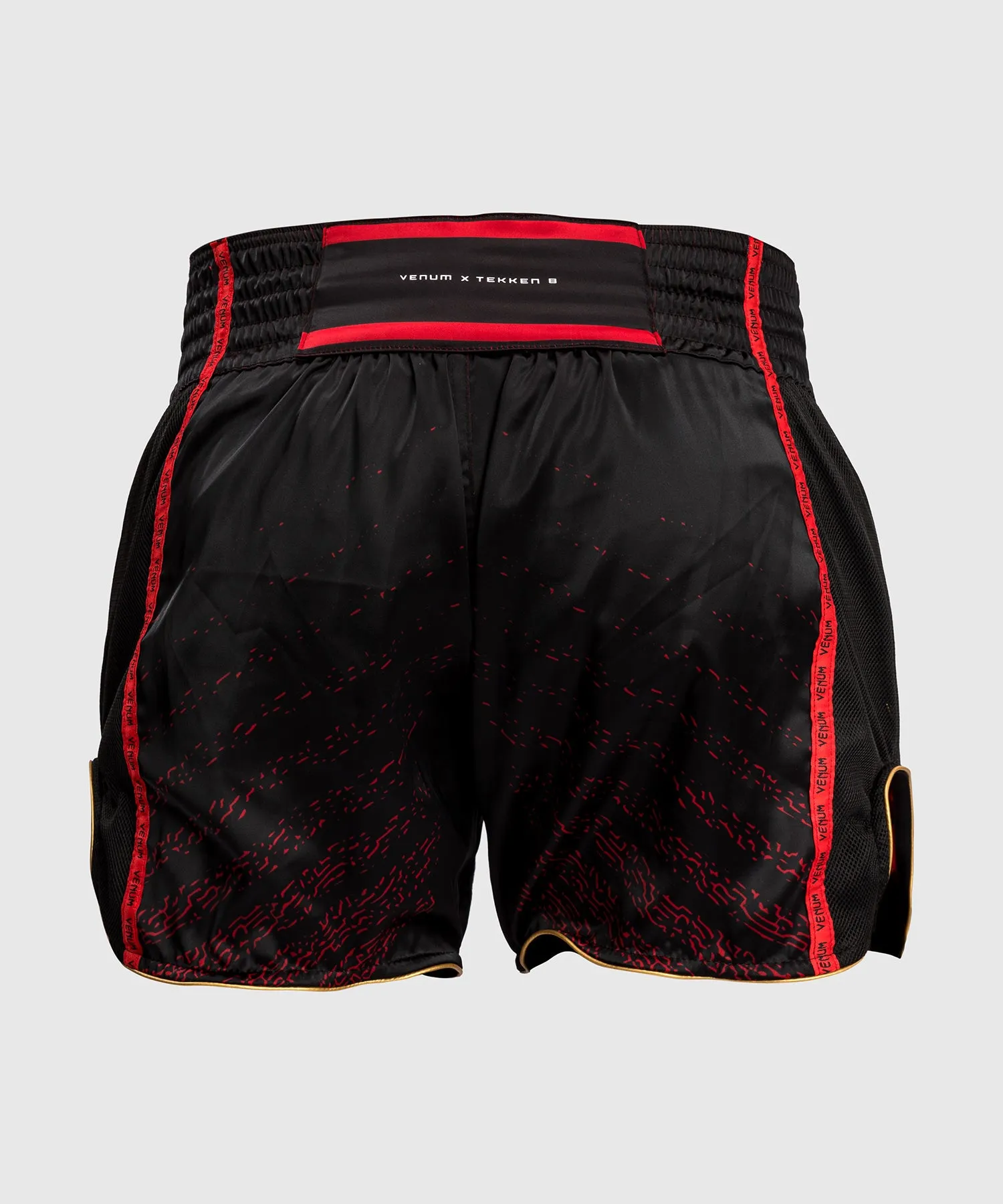 Venum x TEKKEN 8 - Marshall Law Muay Thai Shorts - Black/Red/Gold