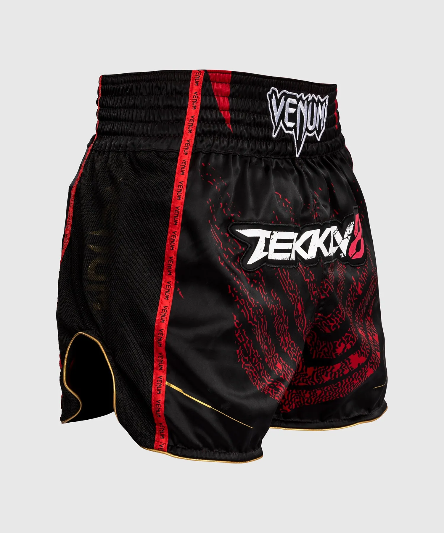 Venum x TEKKEN 8 - Marshall Law Muay Thai Shorts - Black/Red/Gold