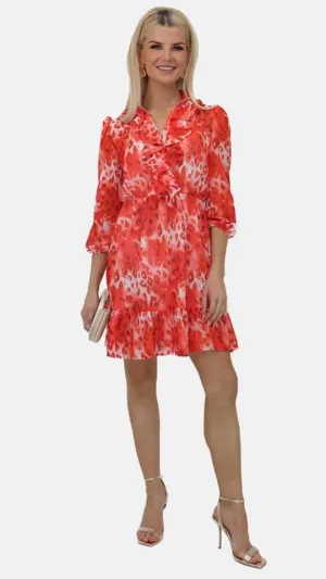 Vicky Orange Dress