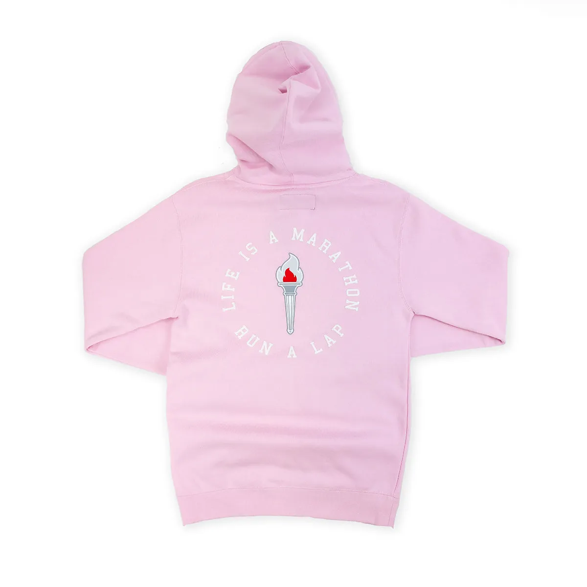 Victory Torch Hoodie - Soft Pink
