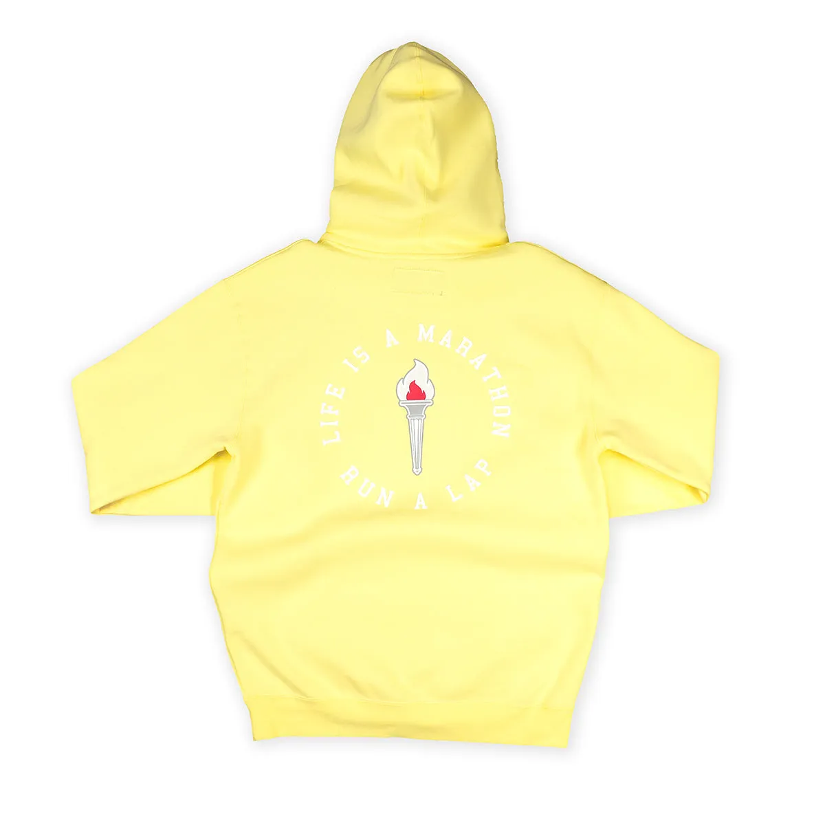 Victory Torch Hoodie - Soft Yellow