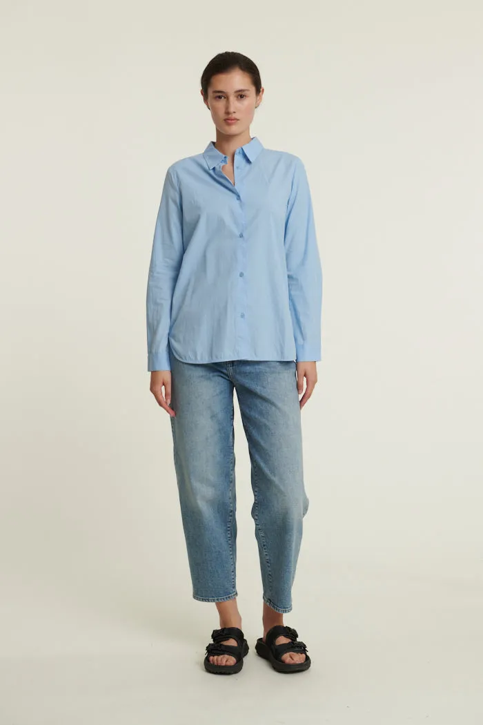 Vilde Classic Shirt - Frozen fjord