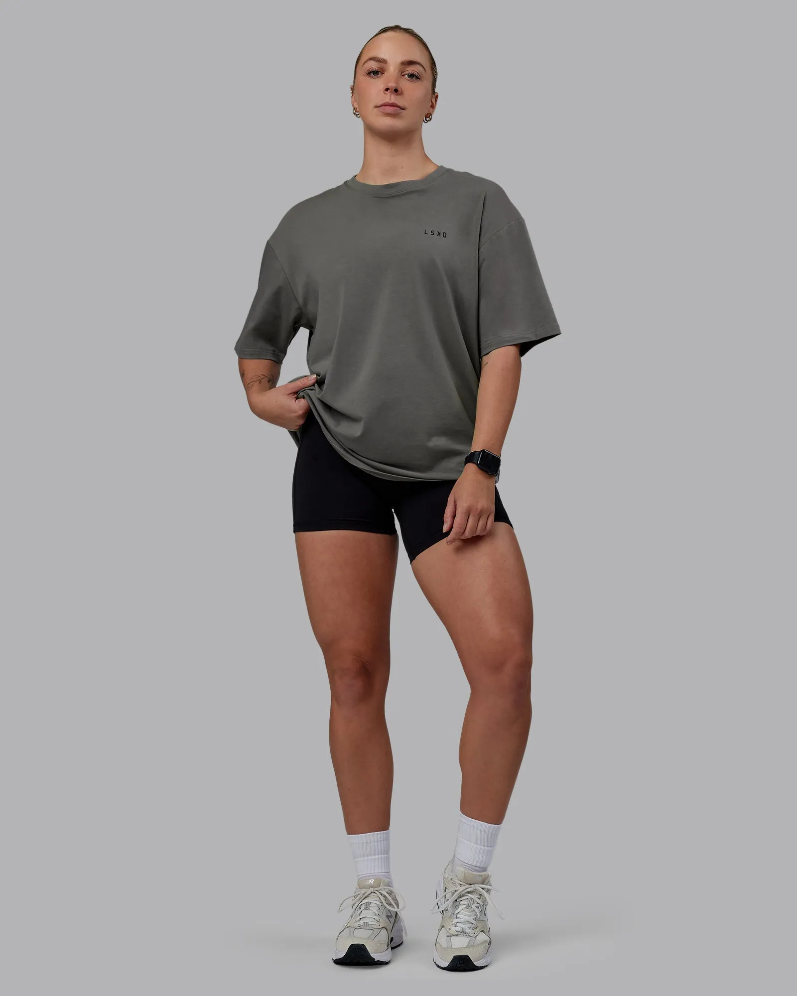 VS5 FLXCotton Tee Oversize - Storm Front-Black