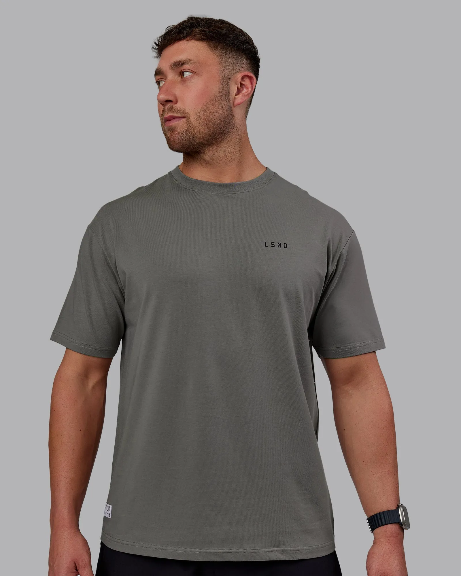 VS5 FLXCotton Tee Oversize - Storm Front-Black