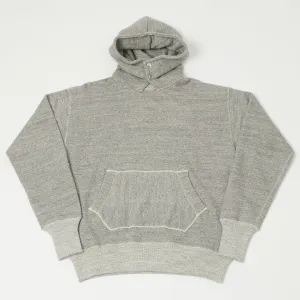 Warehouse & Co 469 The Set-In Hooded Sweatshirt - Heather Grey