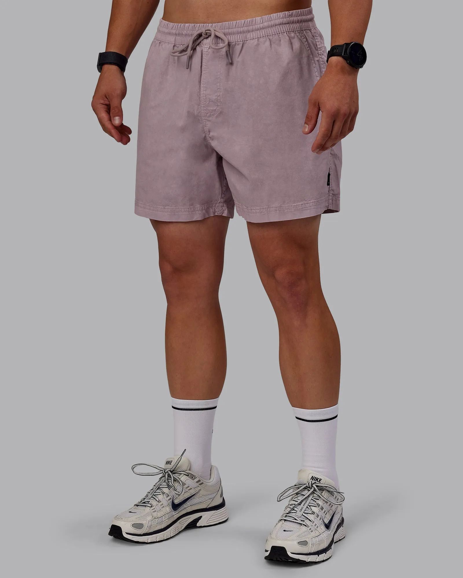 Washed Daily 5 Short - Greyish Purple