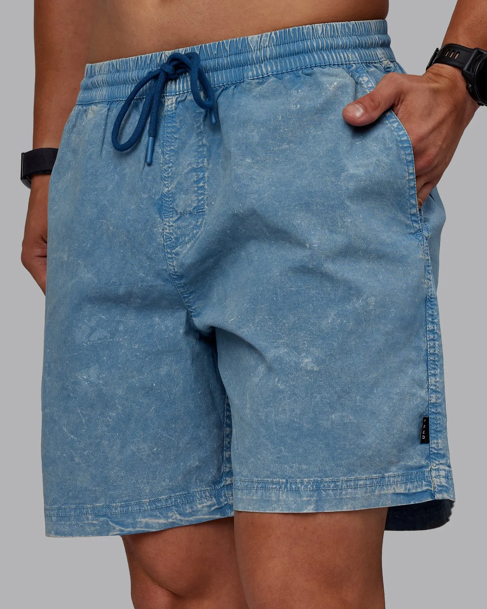 Washed Daily 7 Short - Elemental Blue
