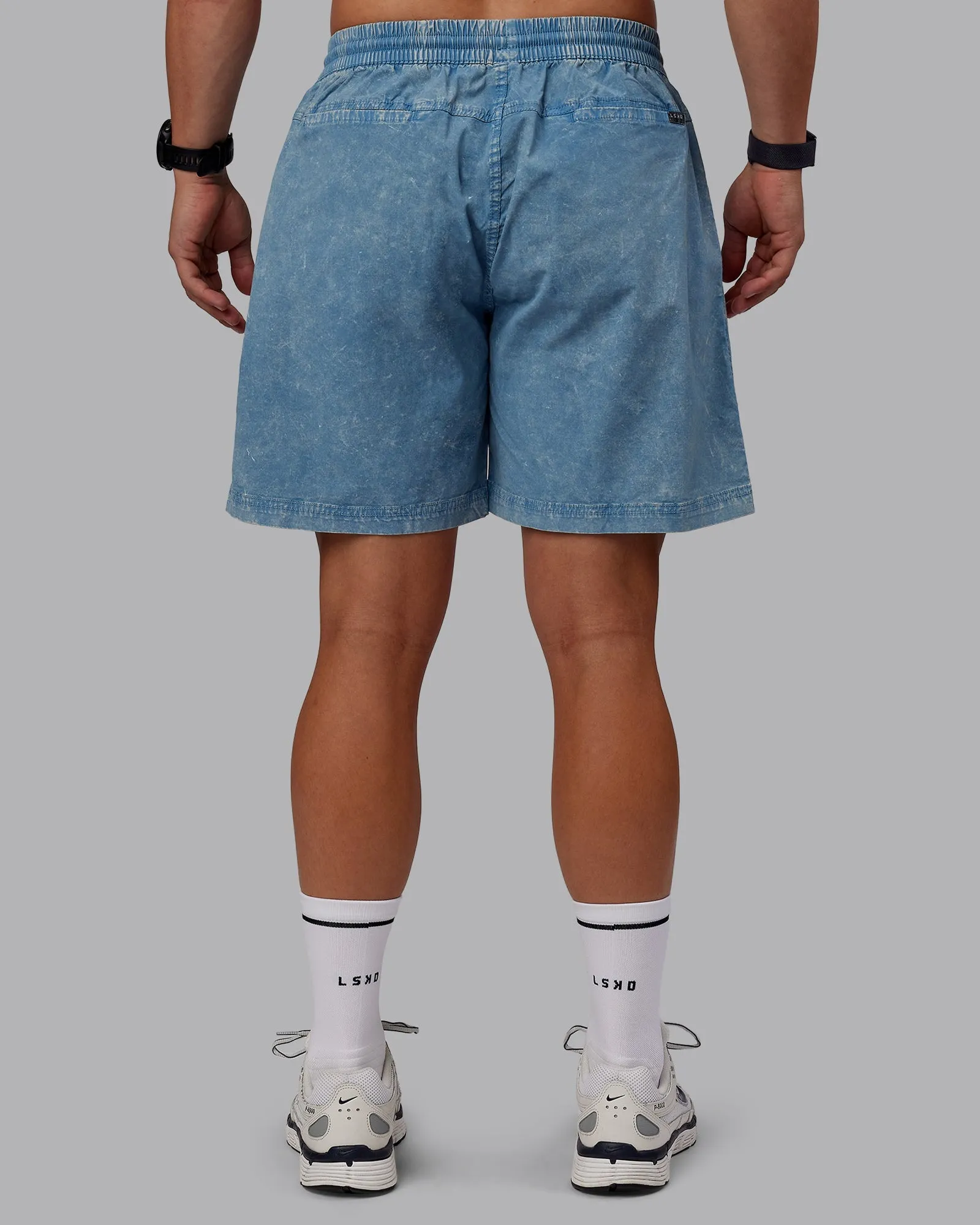 Washed Daily 7 Short - Elemental Blue