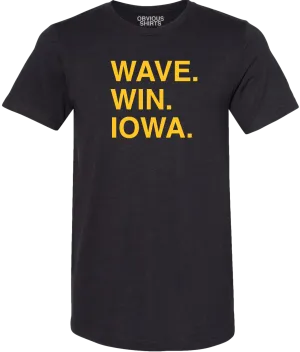 WAVE. WIN. IOWA.