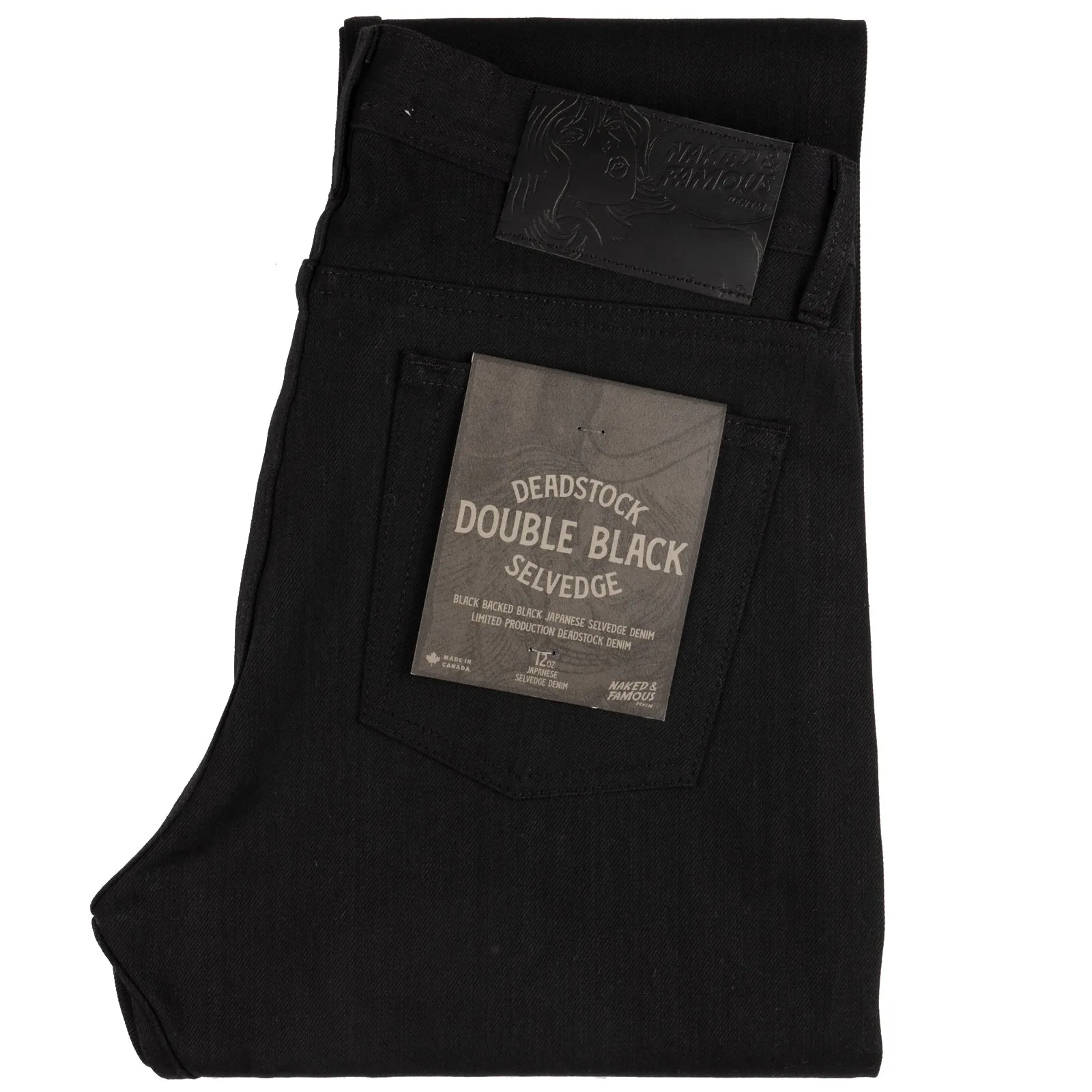 Weird Guy - Deadstock Double Black Selvedge