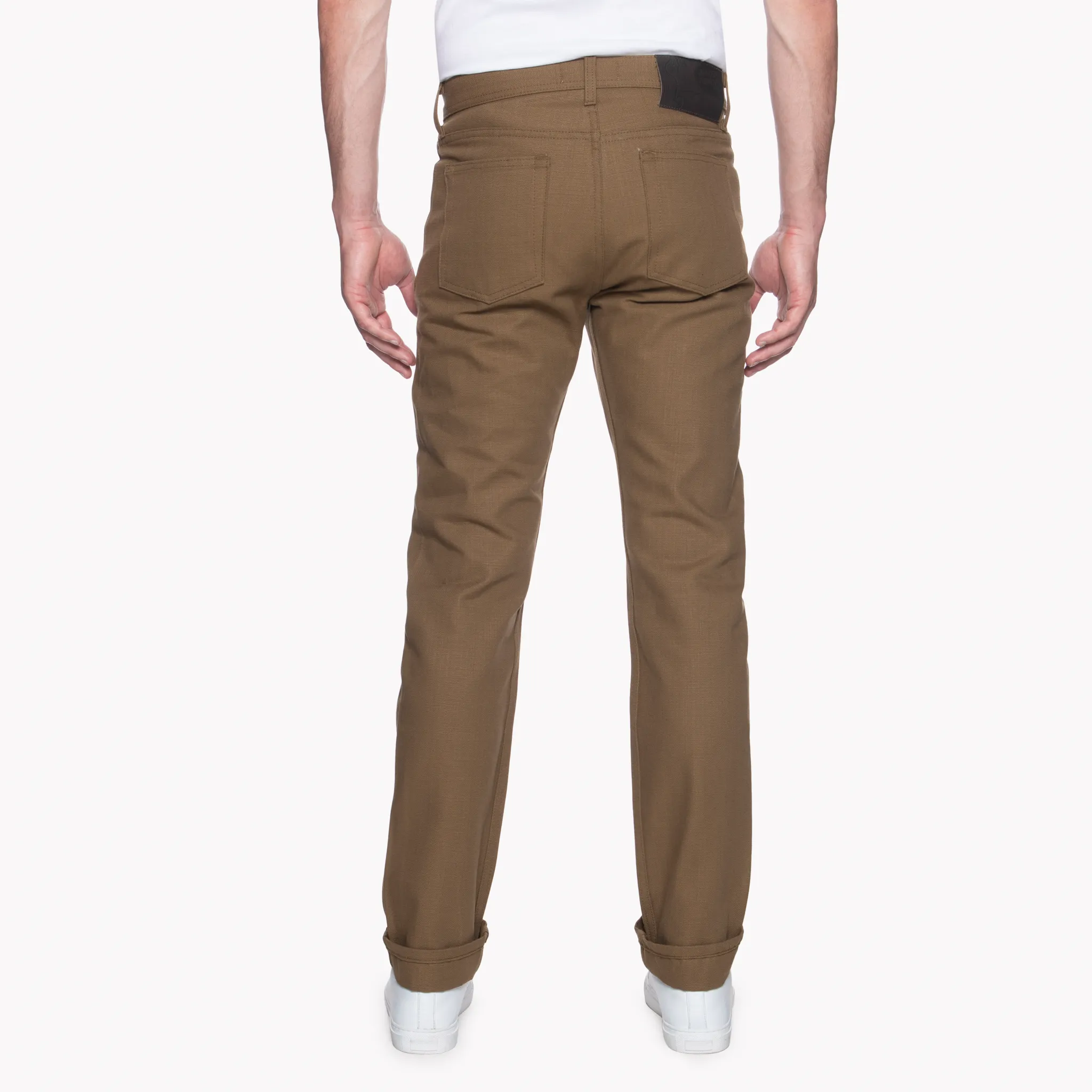 Weird Guy - Raw Cotton Canvas - Brown