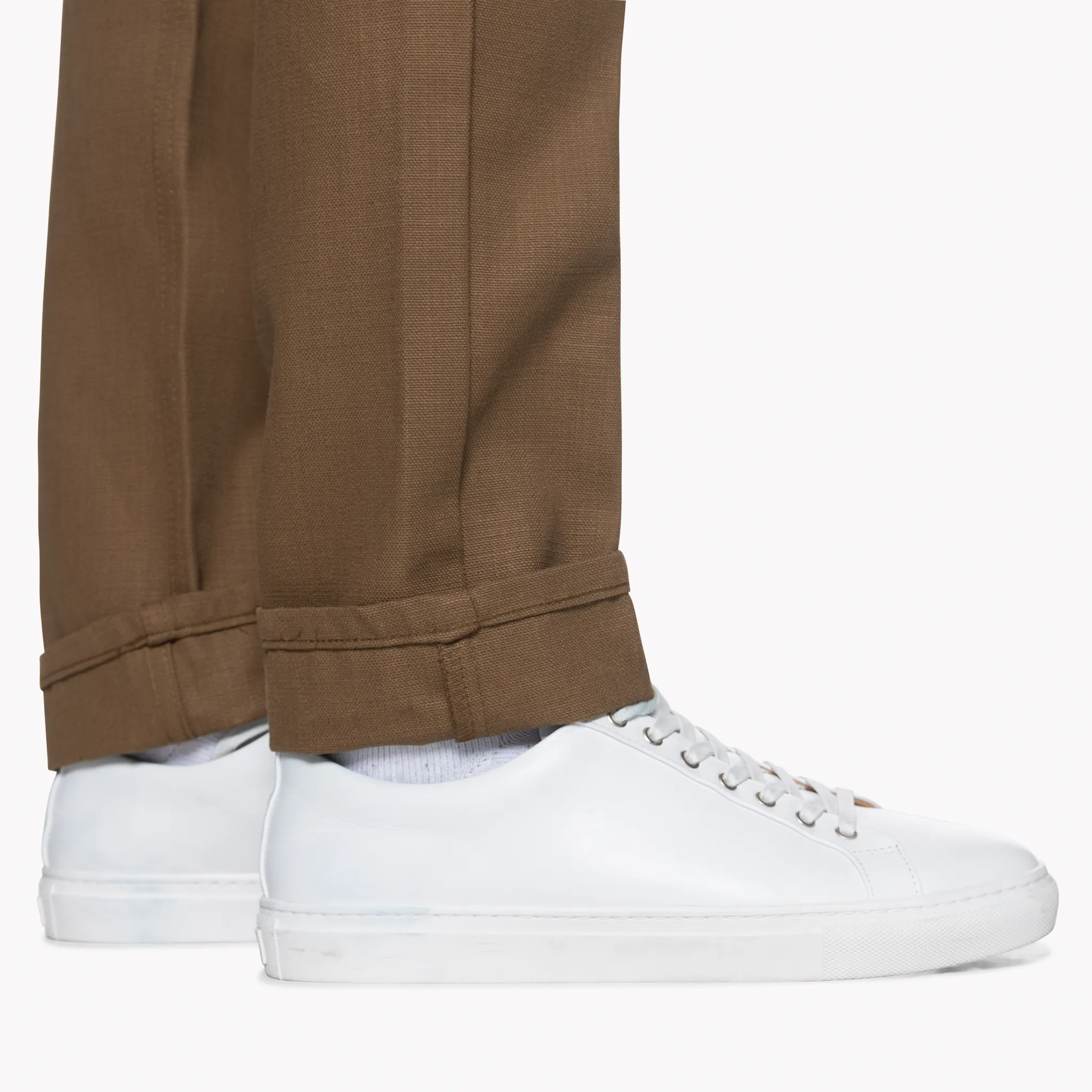 Weird Guy - Raw Cotton Canvas - Brown