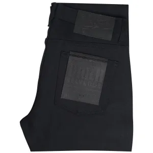 Weird Guy - Solid Black Selvedge - 36 Long Inseam