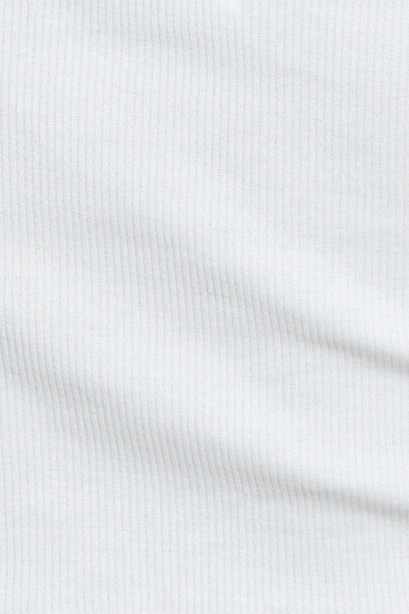 White Top Short Sleeve Cami