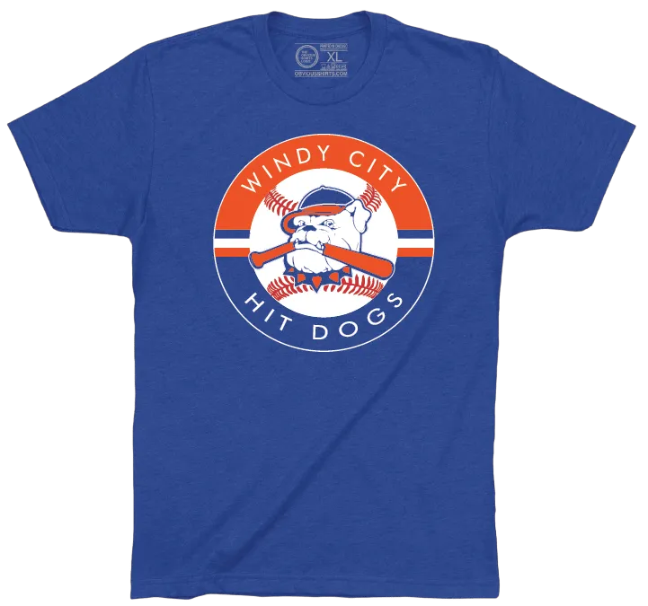 WINDY CITY HIT DOGS LOGO.