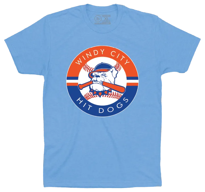 WINDY CITY HIT DOGS LOGO.