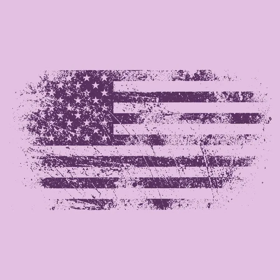 Women's Vintage American Hoodie - Orchid