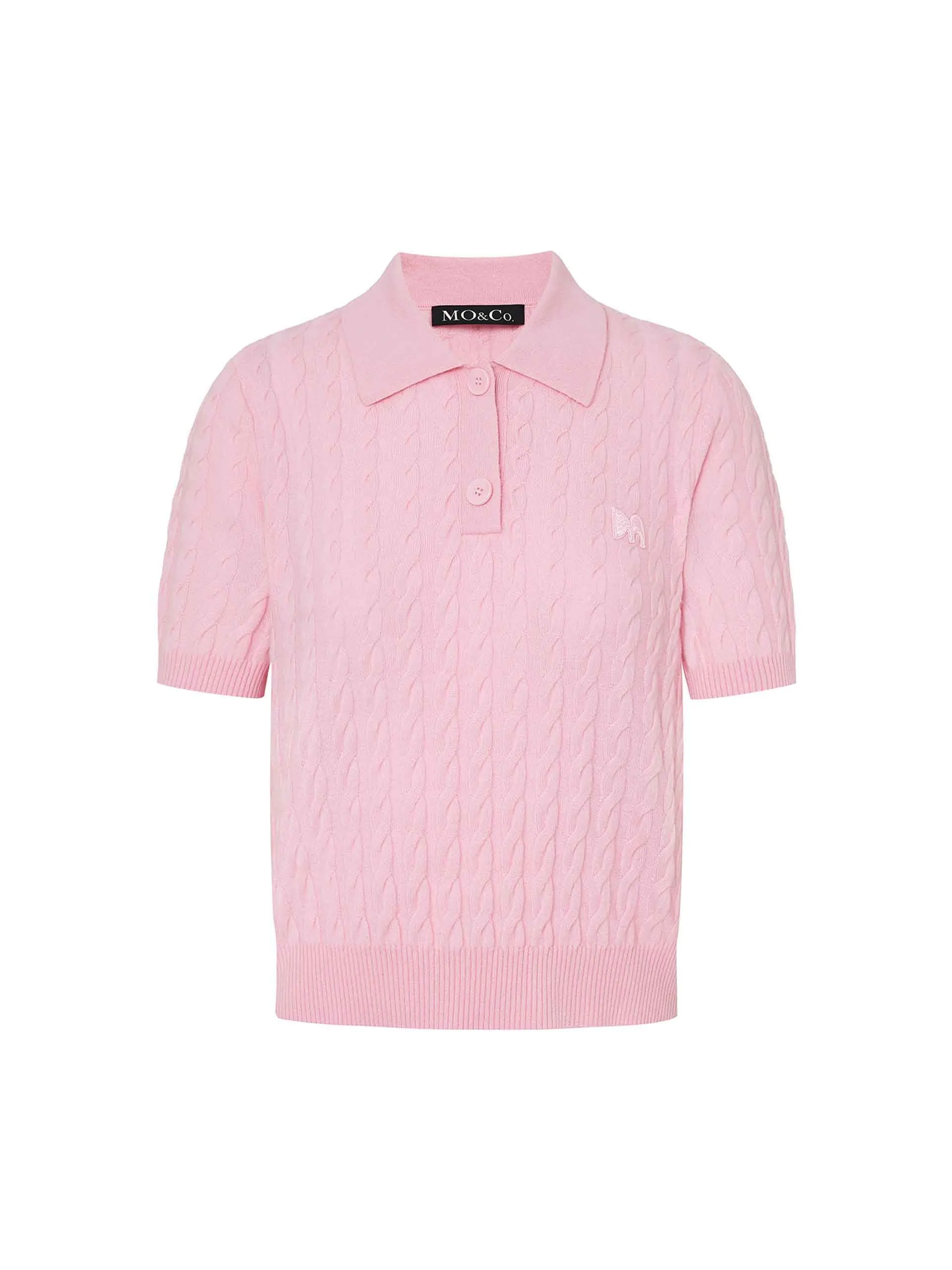 Wool Cable Knitted Top