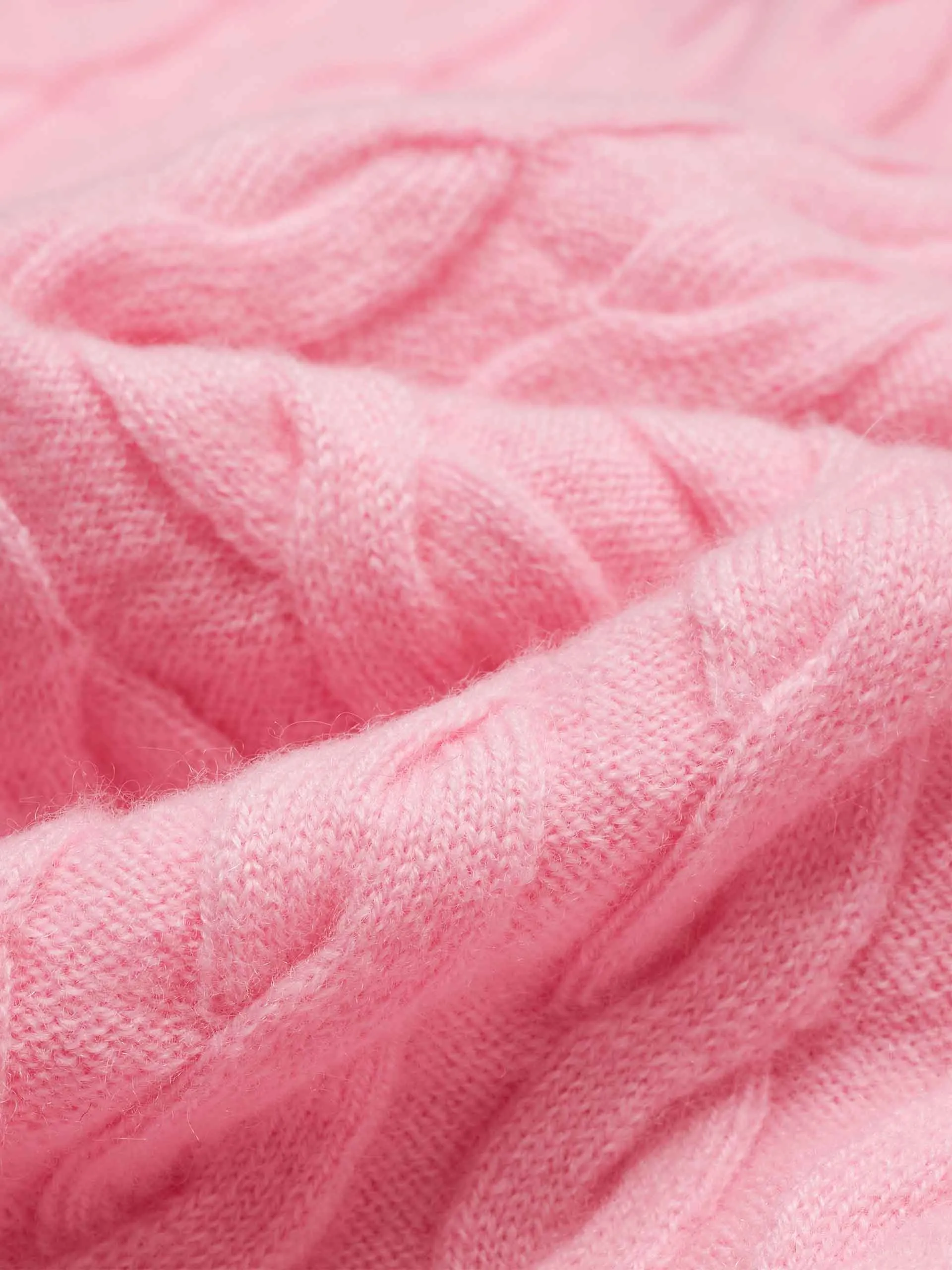 Wool Cable Knitted Top