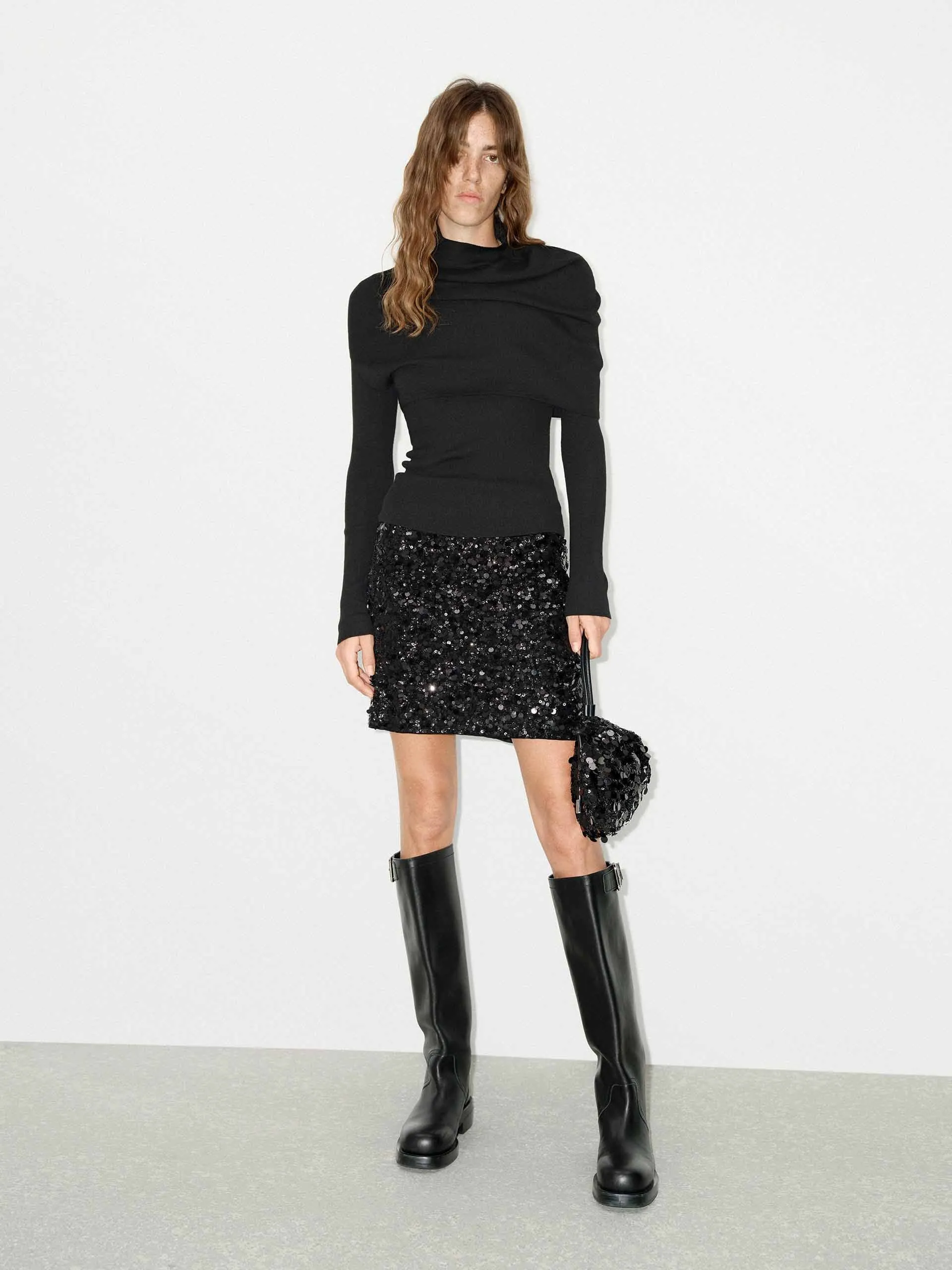 Wool Knitted Top Set