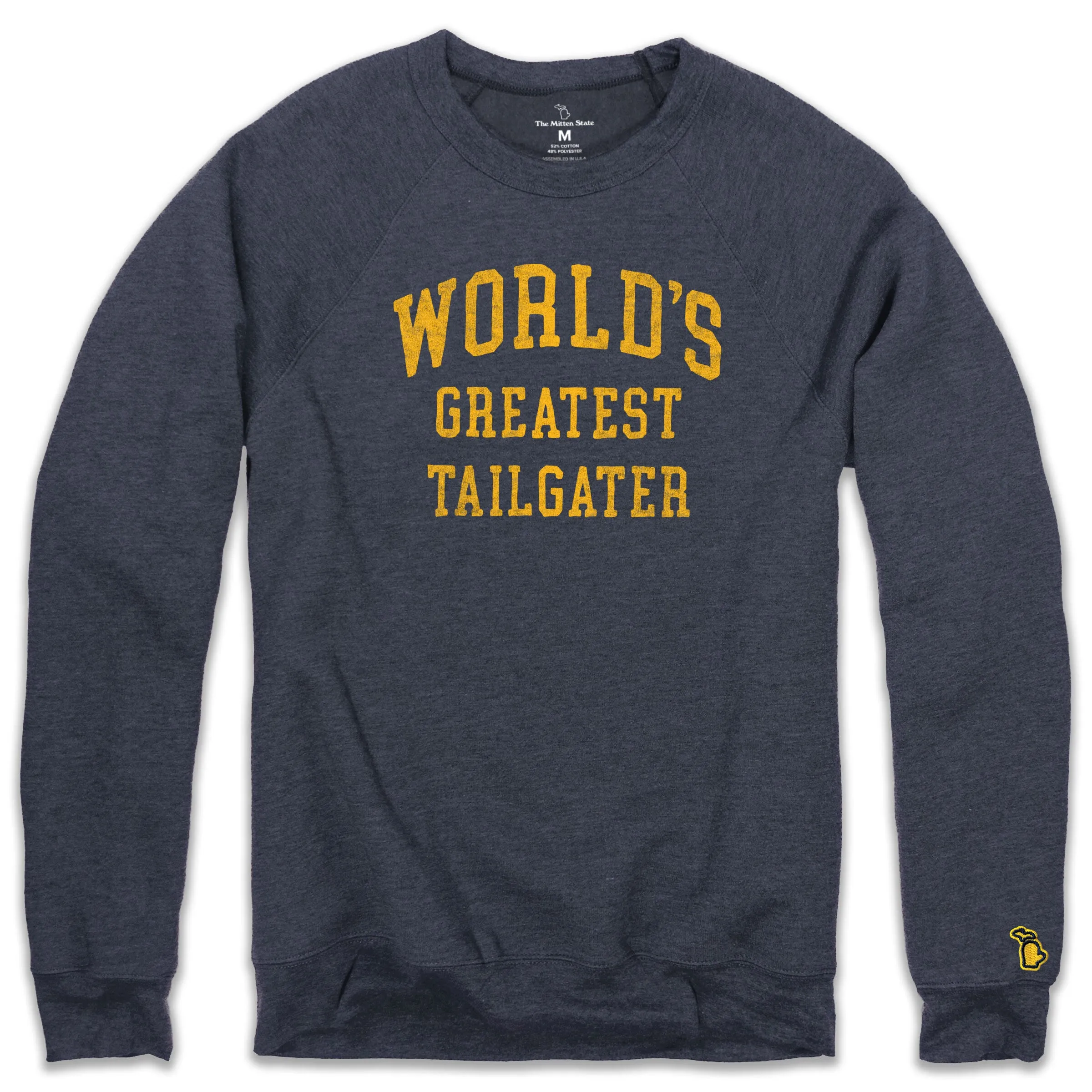 WORLD'S GREATEST TAILGATER FLEECE SWEATSHIRT (UNISEX)