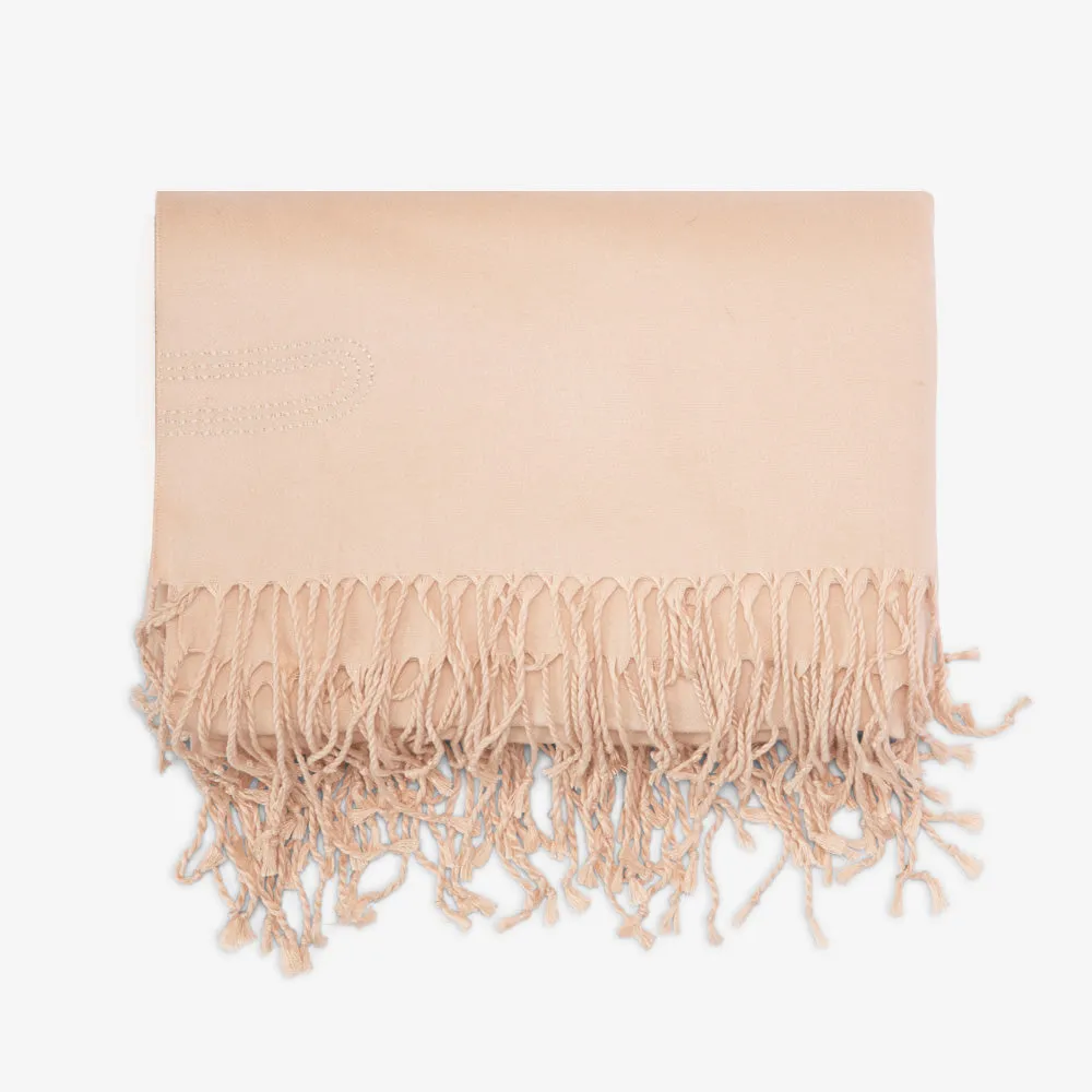 Woven Throw Blanket - Oat