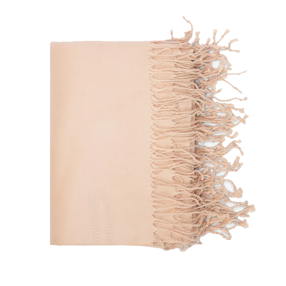 Woven Throw Blanket - Oat