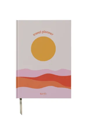 Yop & Tom Travel Planner - A5 Hardback - Sunset Dream