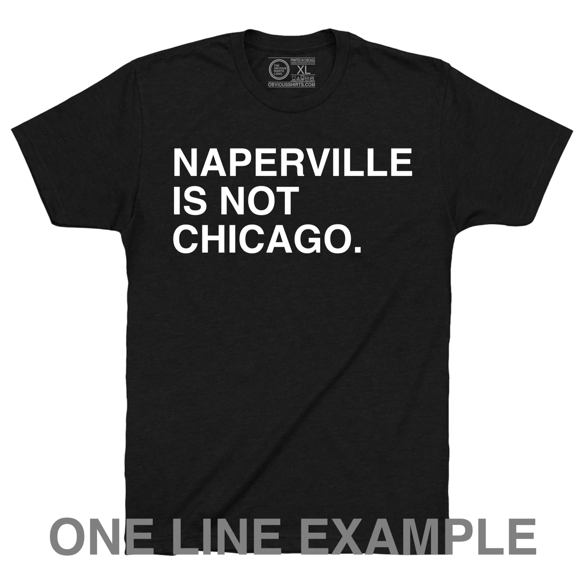 YOUR SUBURB IS NOT CHICAGO. (CUSTOMIZE ME!)