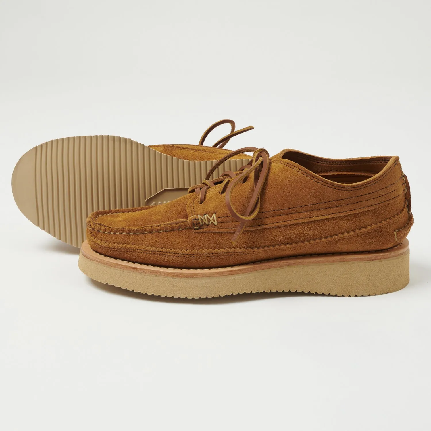 Yuketen Maine Guide Ox DB Shoe - FO G Brown