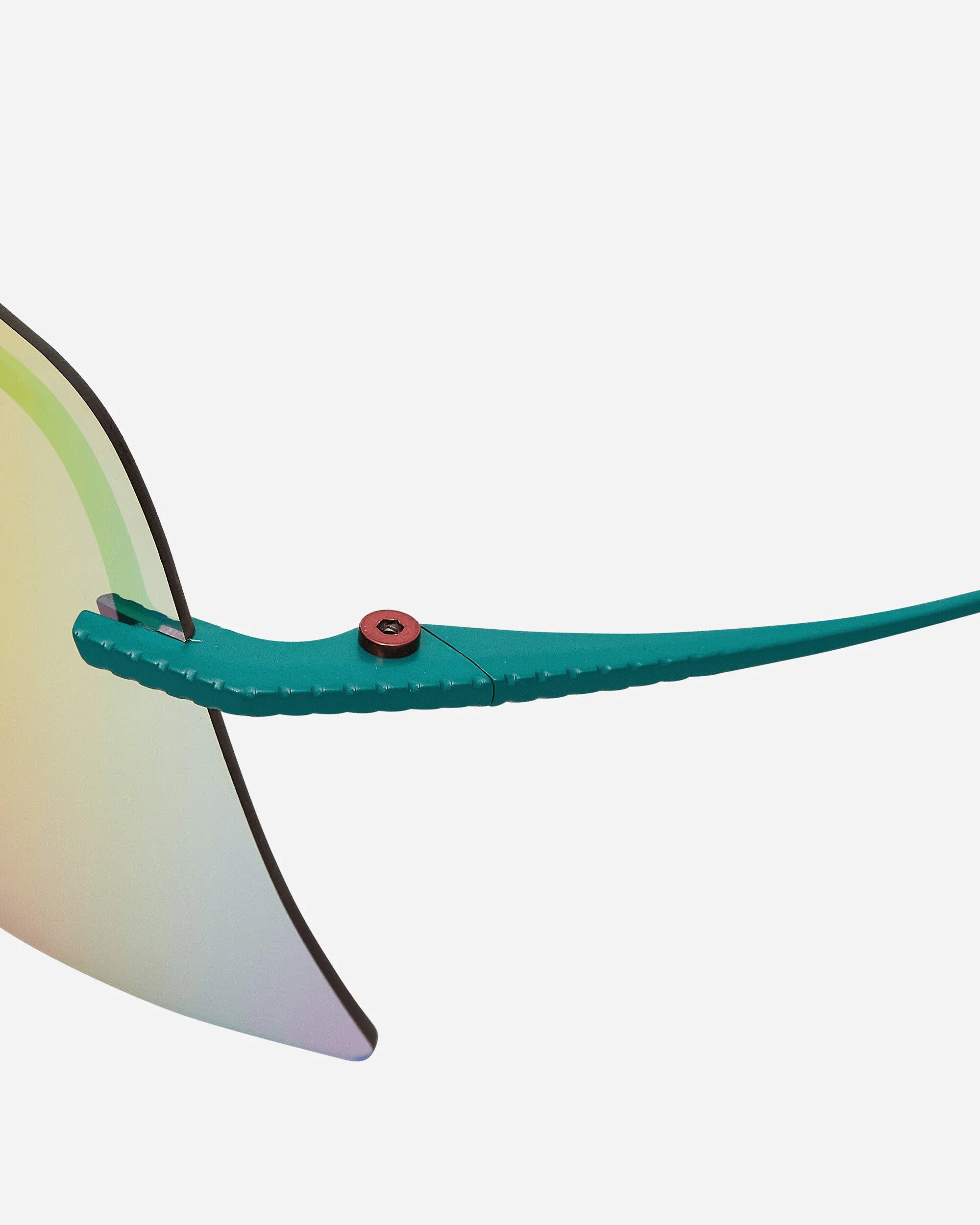 Yusuke Alpine Blade Ti Sunglasses Jade Blue / D  Spectral Mirror