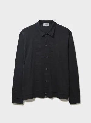 ZQ Merino Stripe Over Shirt - Olive