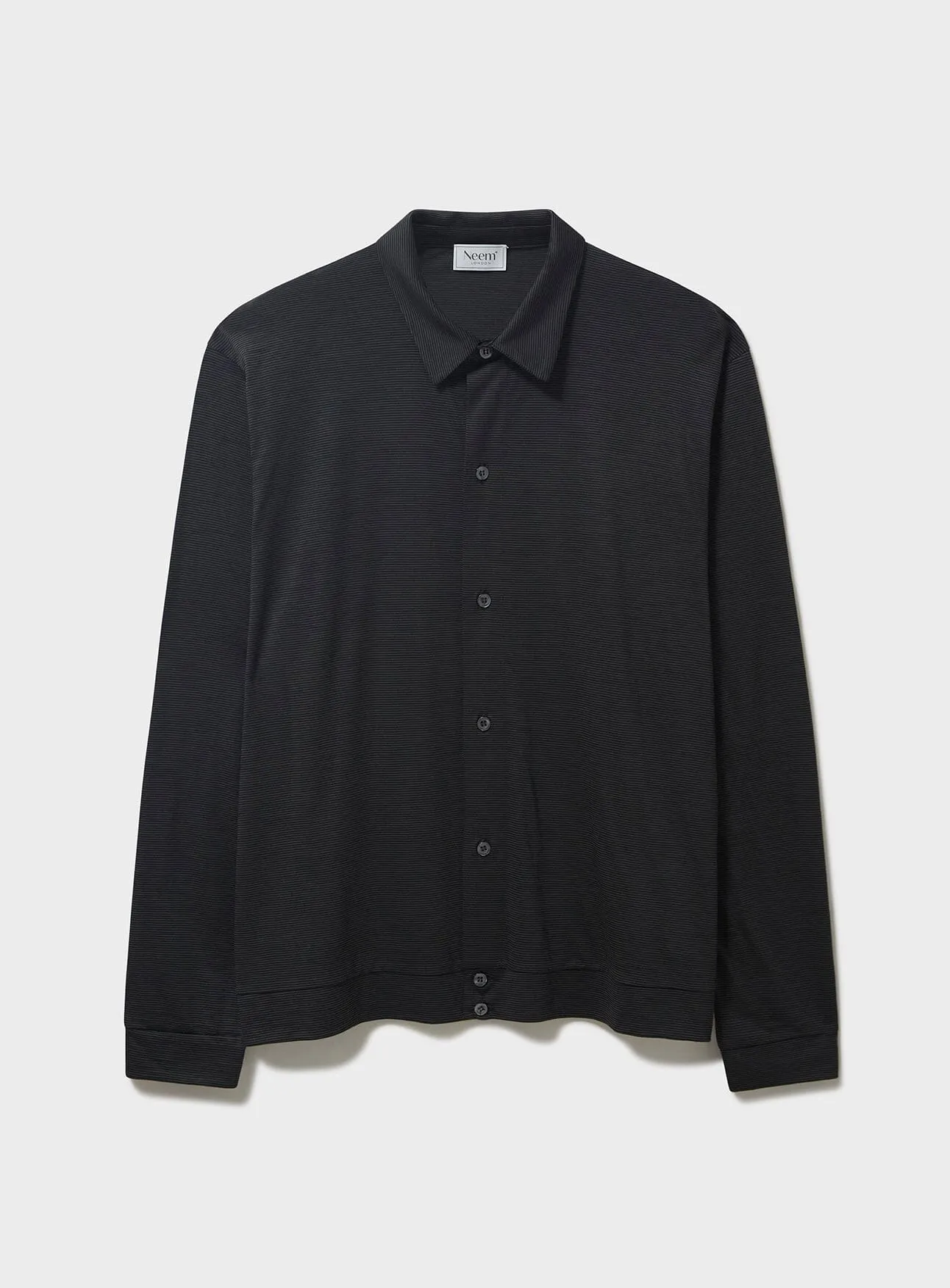 ZQ Merino Stripe Over Shirt - Olive